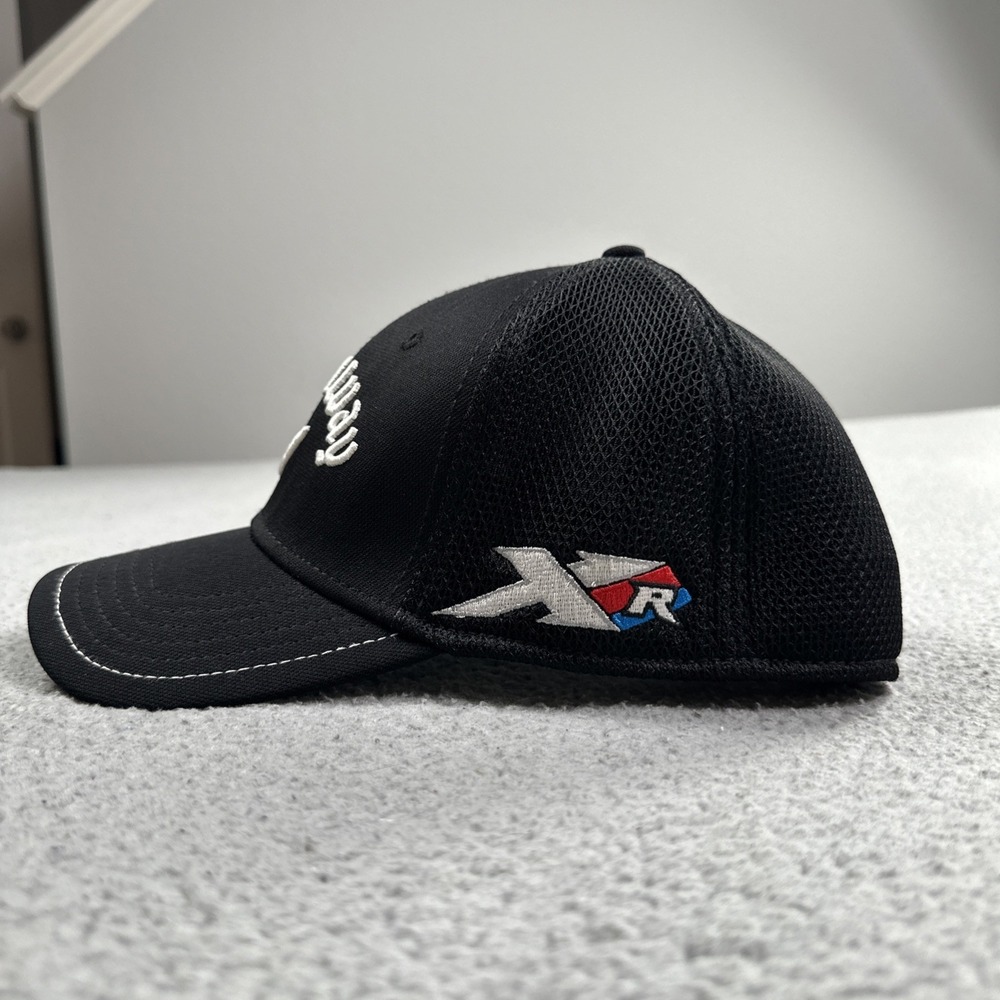 Callaway Tour Authentic Odyssey XR Bomb Golf Hat Men Small Medium Black Cap - Picture 8 of 14